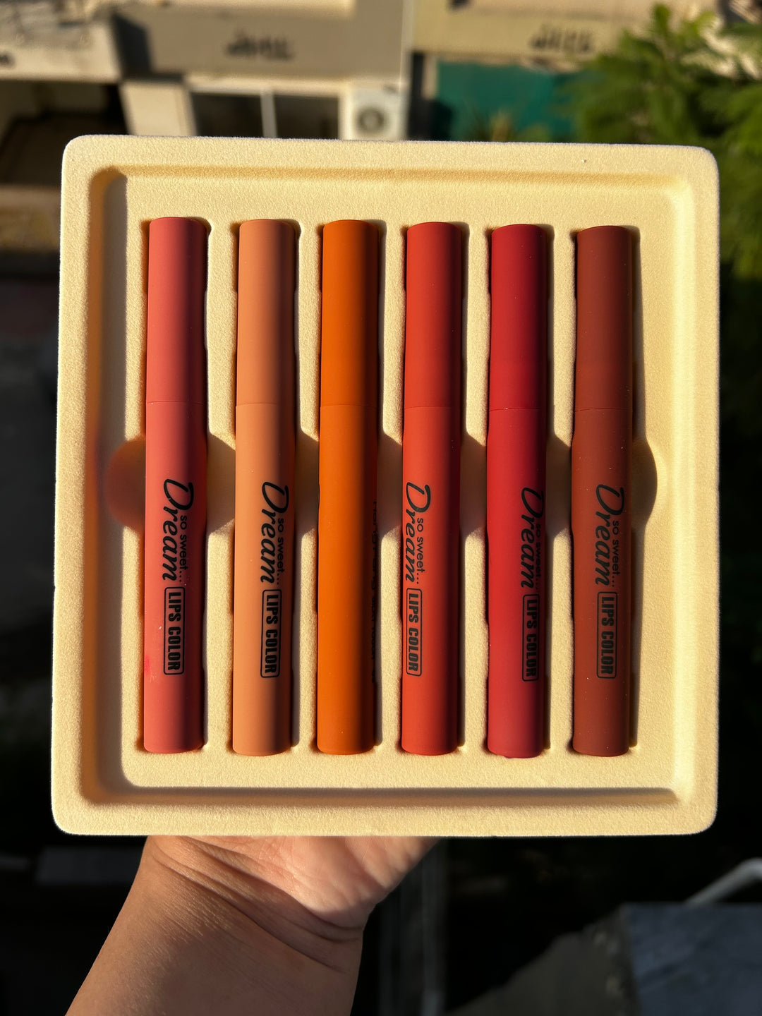 HENGFANG DREAM LIPSTICK SET 6 IN 1.