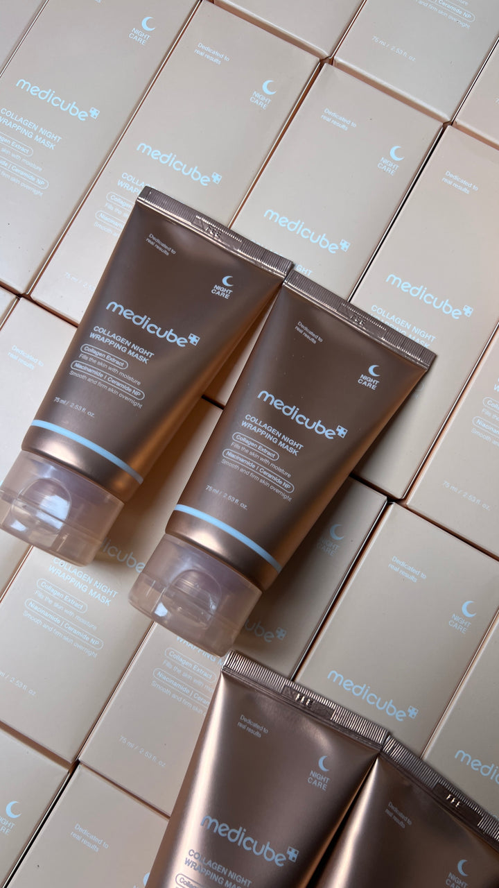 🌙 MEDICUBE COLLAGEN NIGHT WRAPPING MASK 75ML 🌙✨