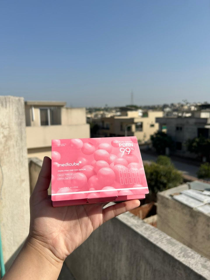 MEDICUBE PDRN 99% PINK ONE DAY SERUM ( 1.5 ML X 10)