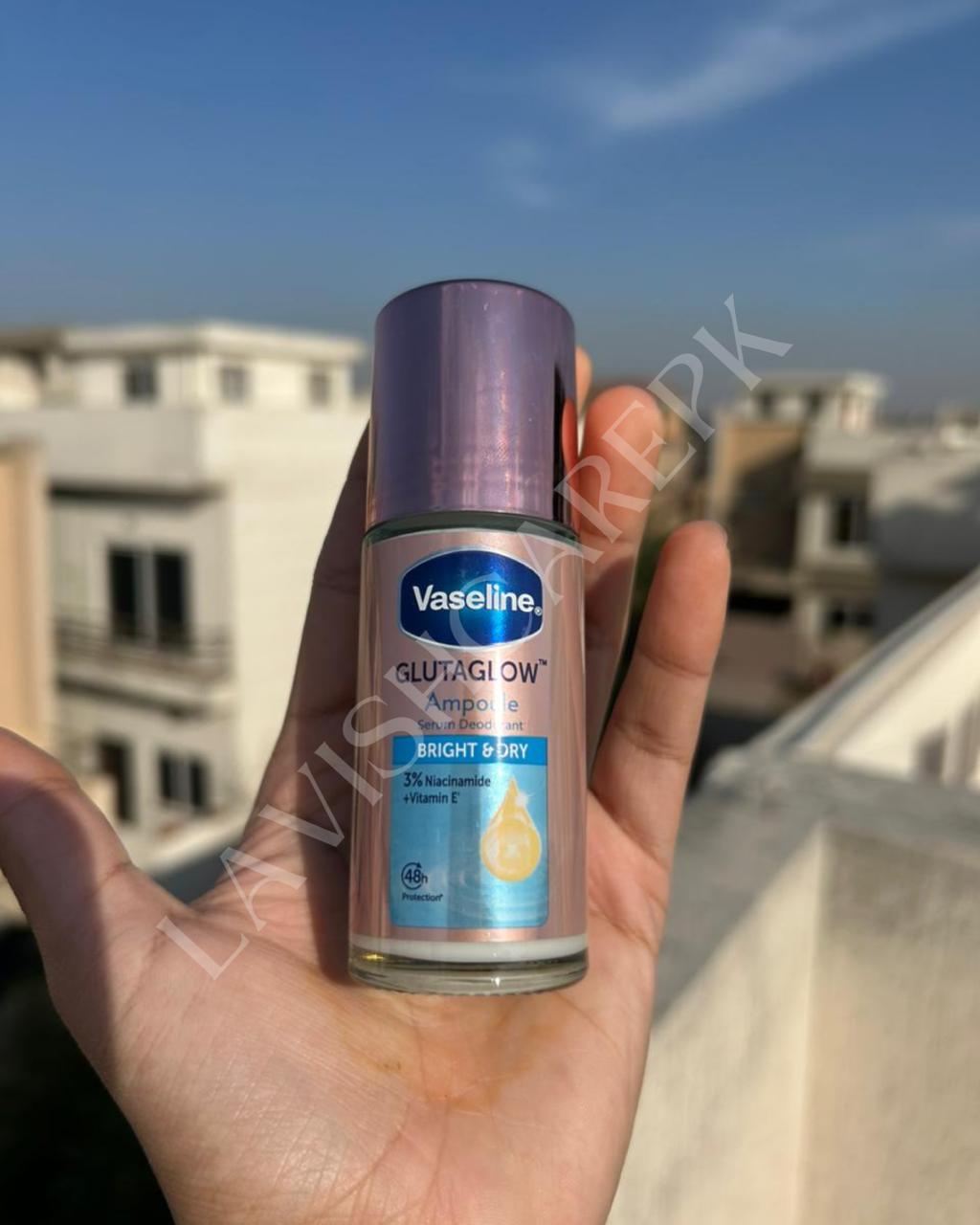 VASELINE GLUTAGLOW SERUM DEODRANT AMPOULES BUY EACH