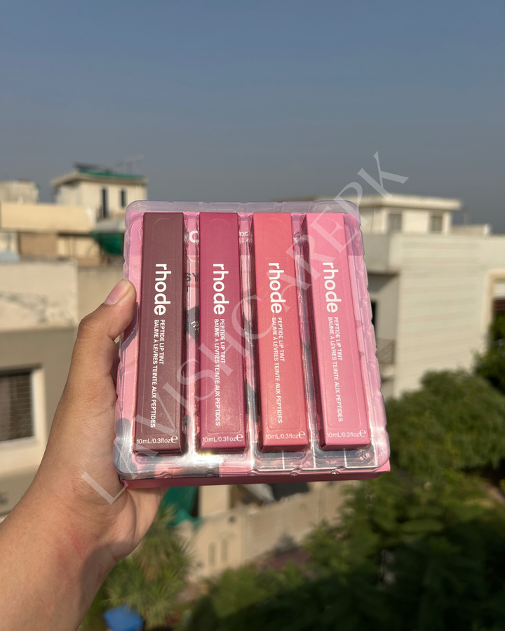 RHODE PEPTIDE LIP TINT – GLOSSY LIP SET 4 IN 1.