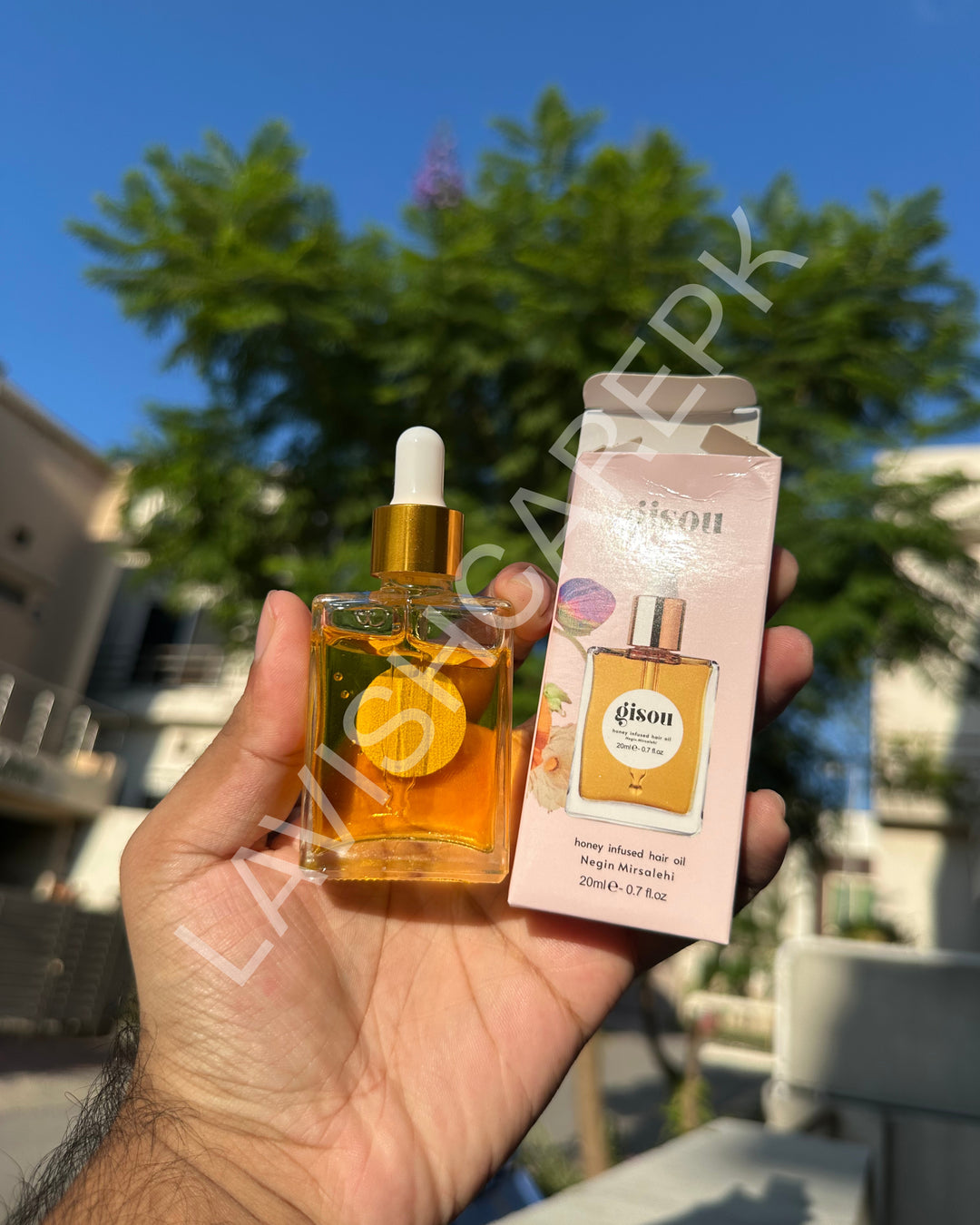 Gisou Honey Infused Hair Oil – 20ml