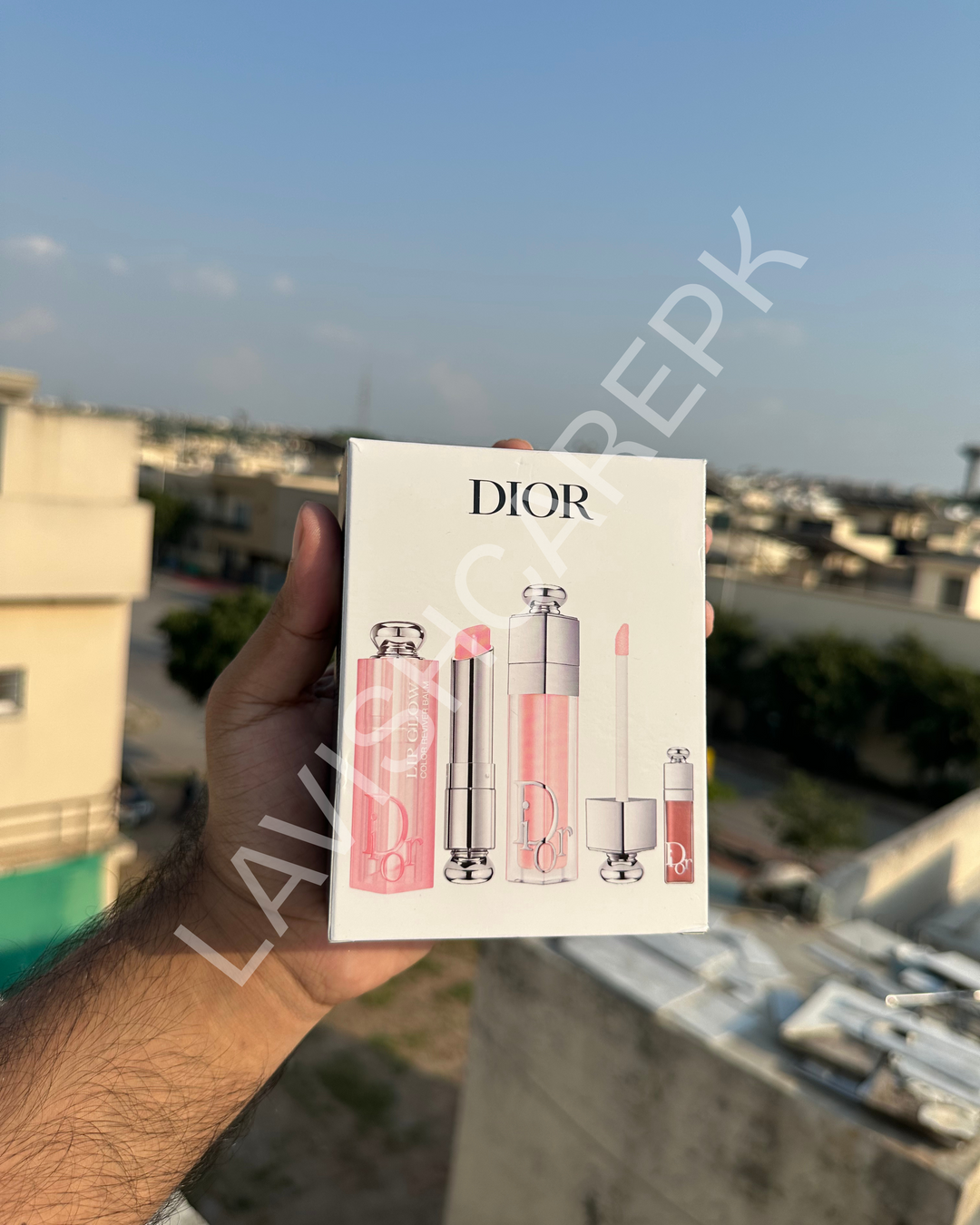 DIOR ADDICT 3 IN 1 LIP GLOW & BALM SET.