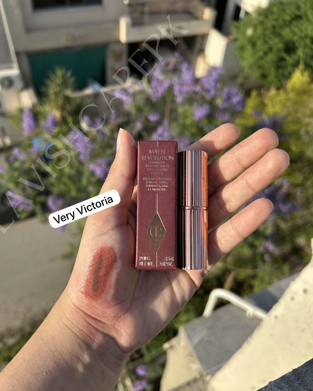 CHARLOTTE TILBURY PILLOW TALK LIPSTICK 3.5 GRAMS BIG SIZE.