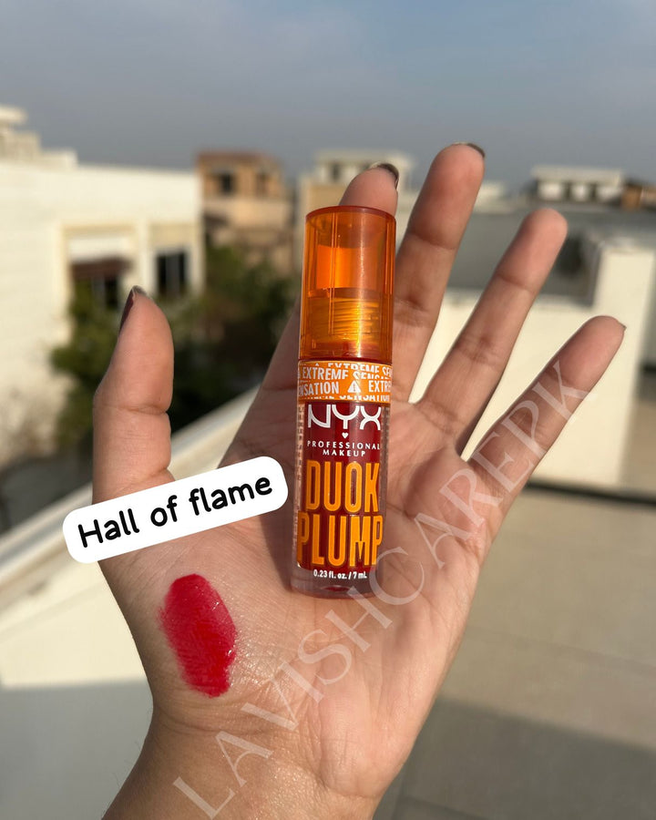 NYX DUCK PLUMP HIGH PIGMENT LIP GLOSS 7 ML EACH.