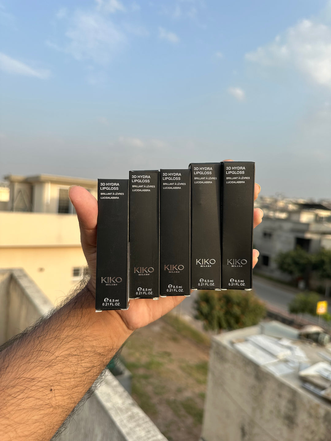 KIKO MILANO 3D HYDRA LIPGLOSS 6.5 ML EACH.