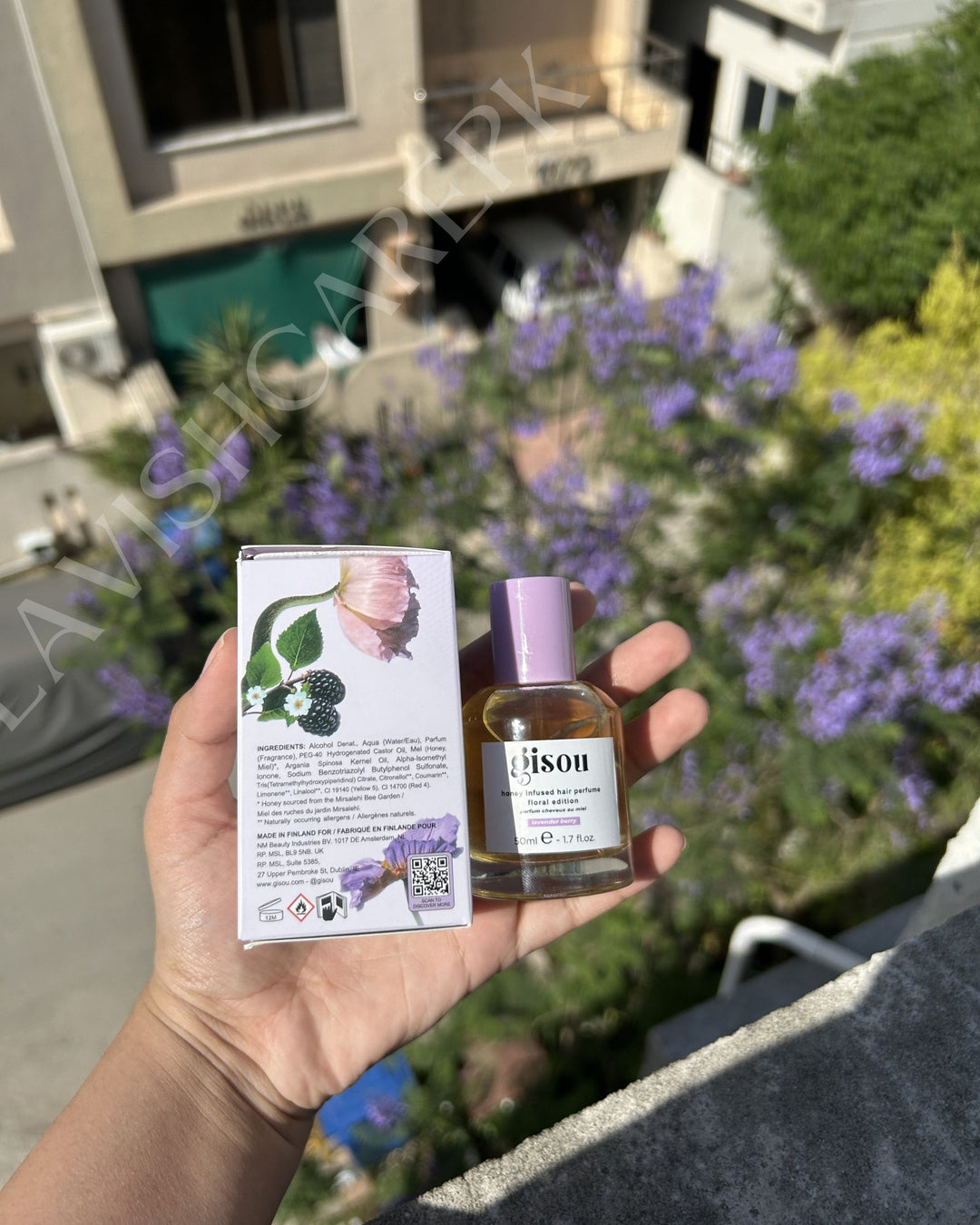 Gisou Honey Infused Hair Perfume Floral Edition Lavender Berry 💜🍯