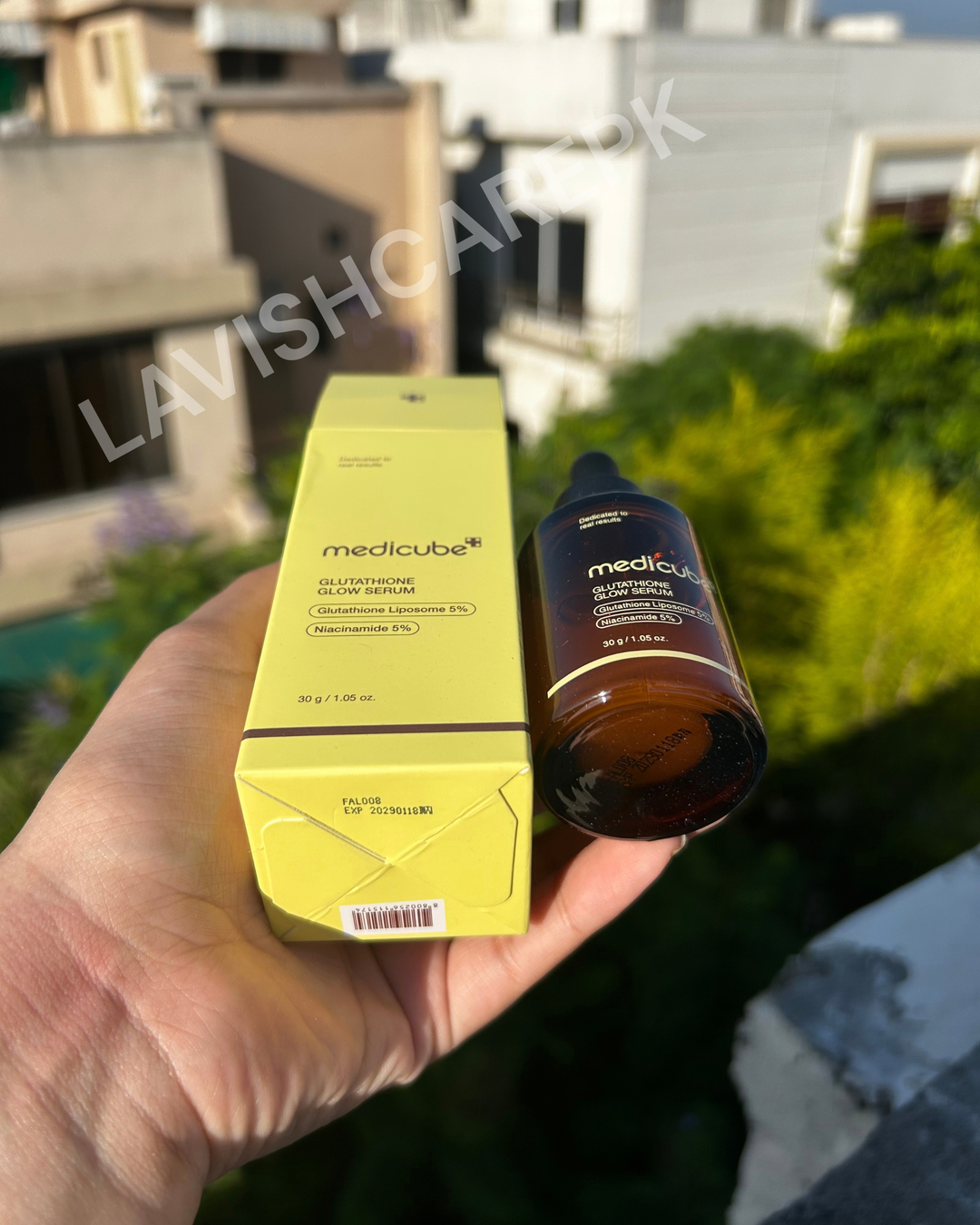 MEDICUBE Glutathione Glow Serum — Brighten, Lift & Revive