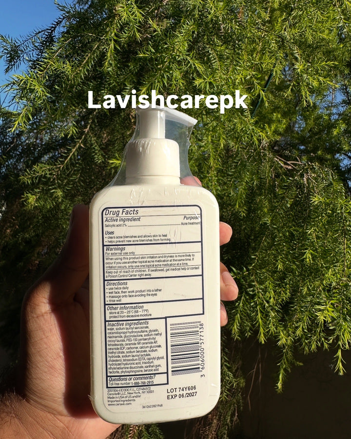 Cera ve Acne Control Cleanser