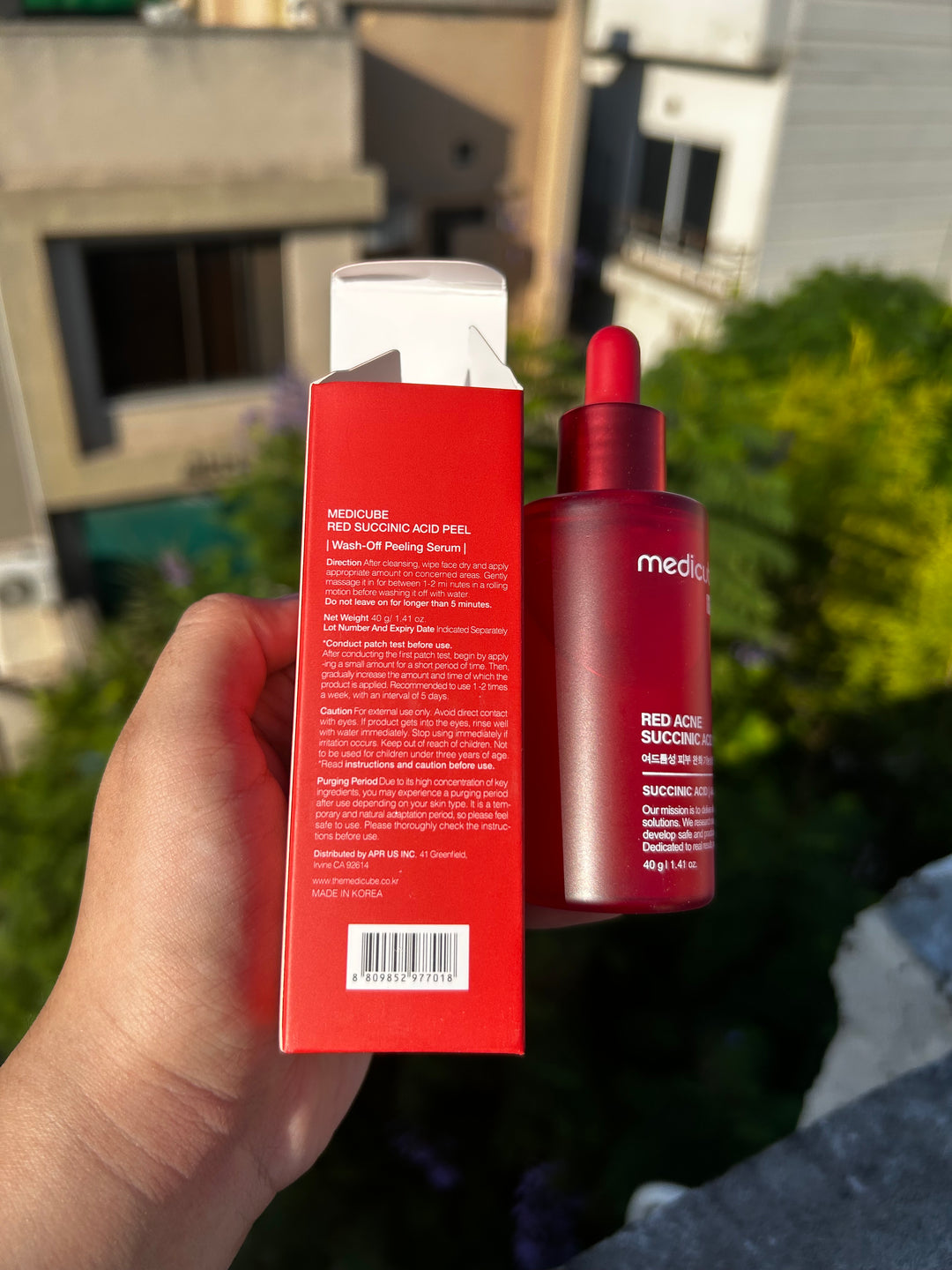 MEDICUBE Red Acne Succinic Acid Peel – Targeted Clarity, Weekly Renewal