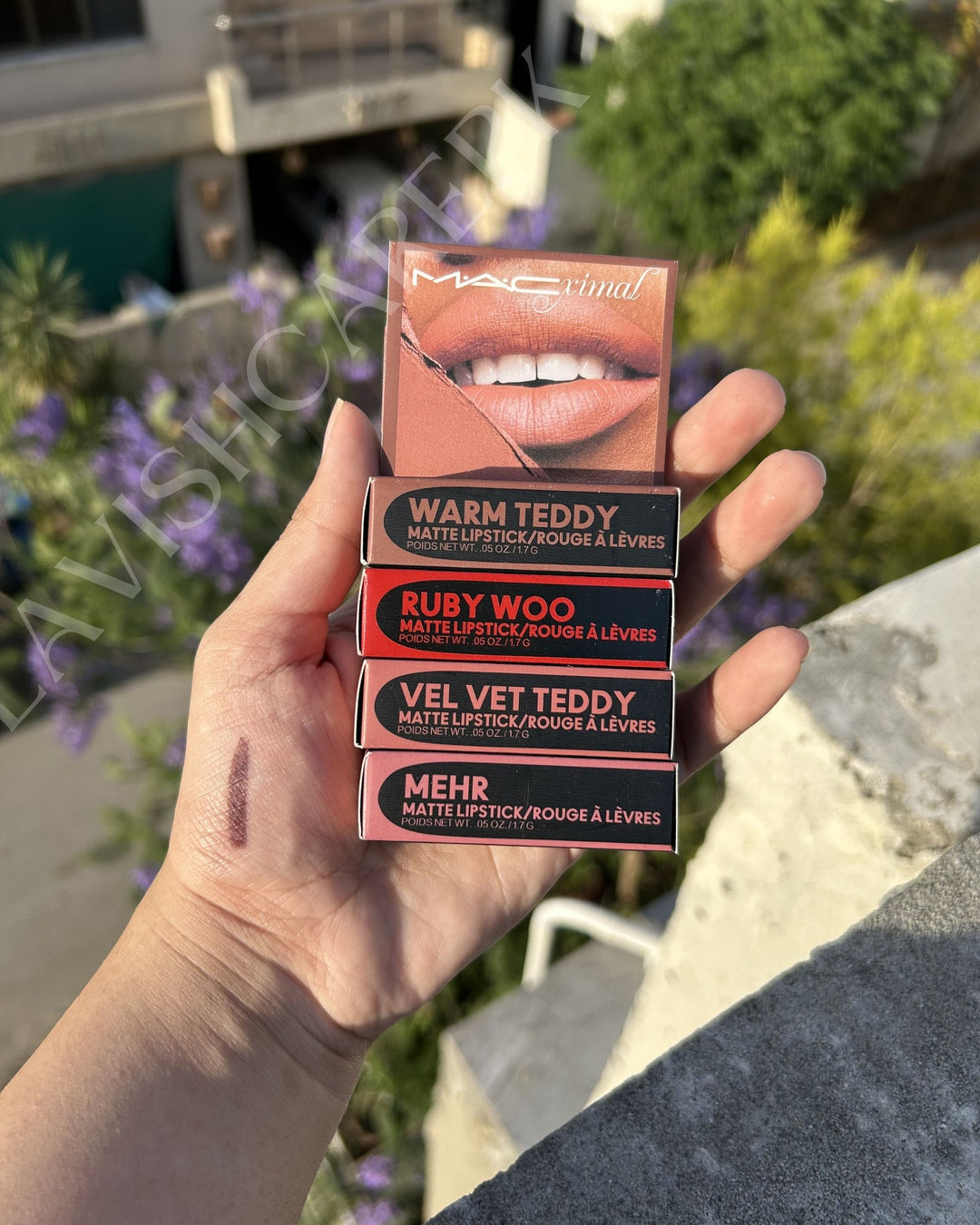 MAC TRAVEL EXCLUSIVE MINI MATTE LIP KIT x 4