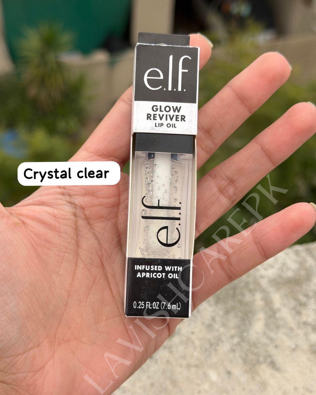 Elf glow reviver lip oil infused with apricot oil 7.6ml – Lavishcarepk