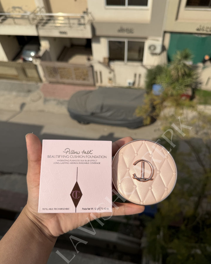 Charlotte tilbury pillow talk beautifying cushion foundation 12 g