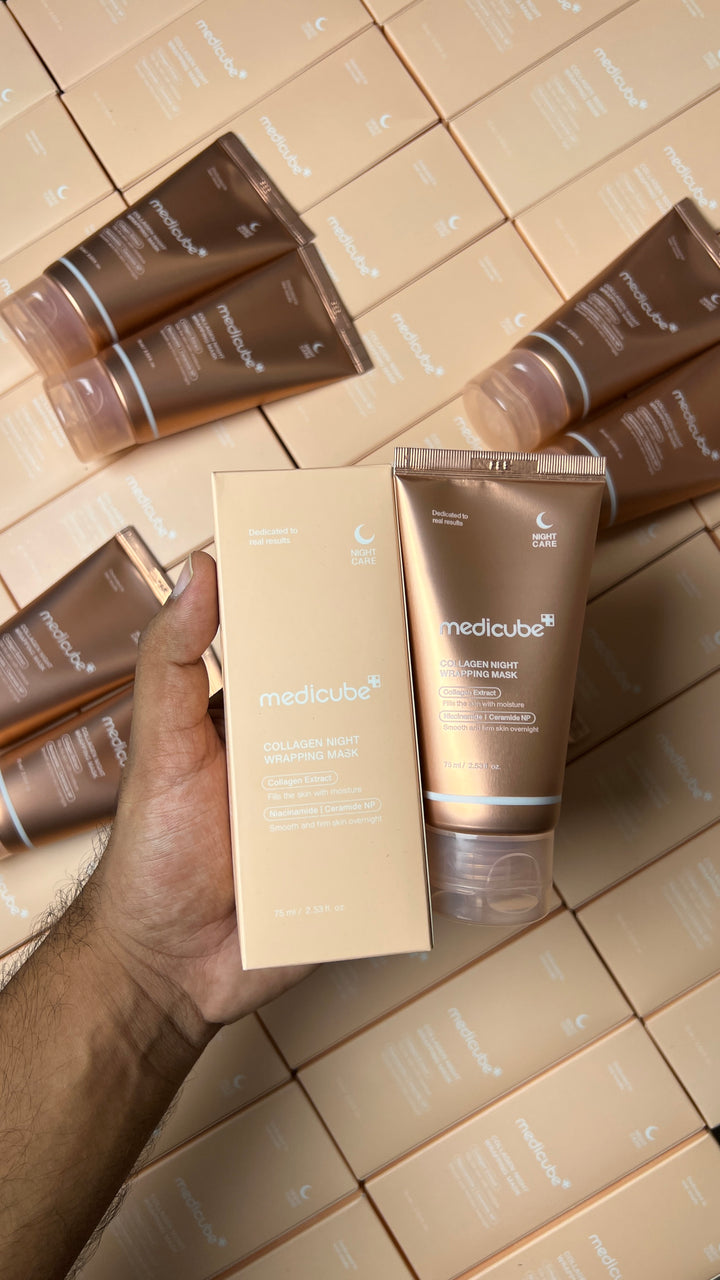 🌙 MEDICUBE COLLAGEN NIGHT WRAPPING MASK 75ML 🌙✨