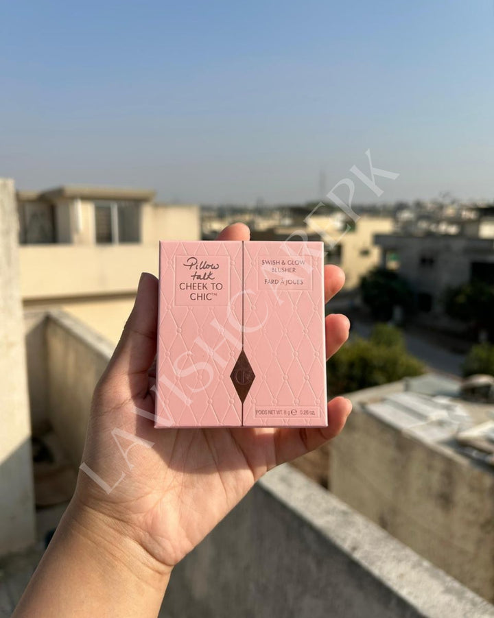 CHARLOTTE TILBURY PILLOW TALK CHEEK TO CHIC – SWISH & GLOW BLUSHER