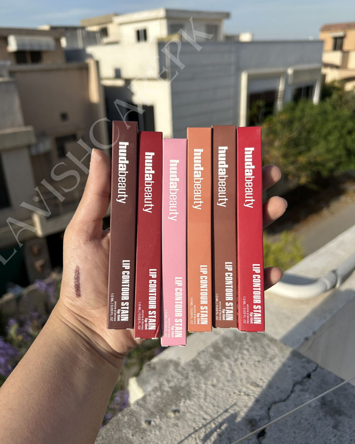 HUDABEAUTY LIP CONTOUR STAINS LIP TINT BUY EACH