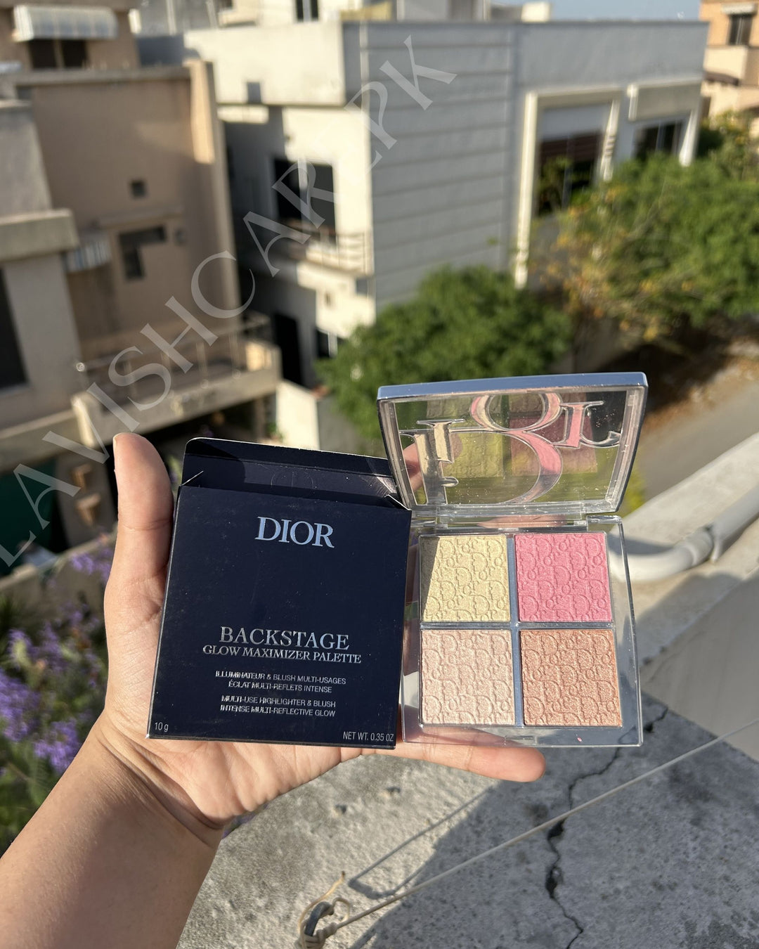 DIOR BACKSTAGE GLOW MAXIMIZER FACE PALETTE SHADE# 004