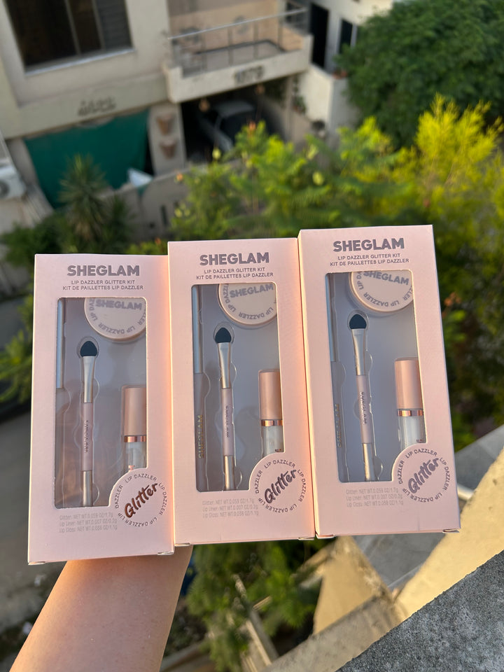 SHEGLAM LIP DAZZLER GLITTER KIT 4 IN 1