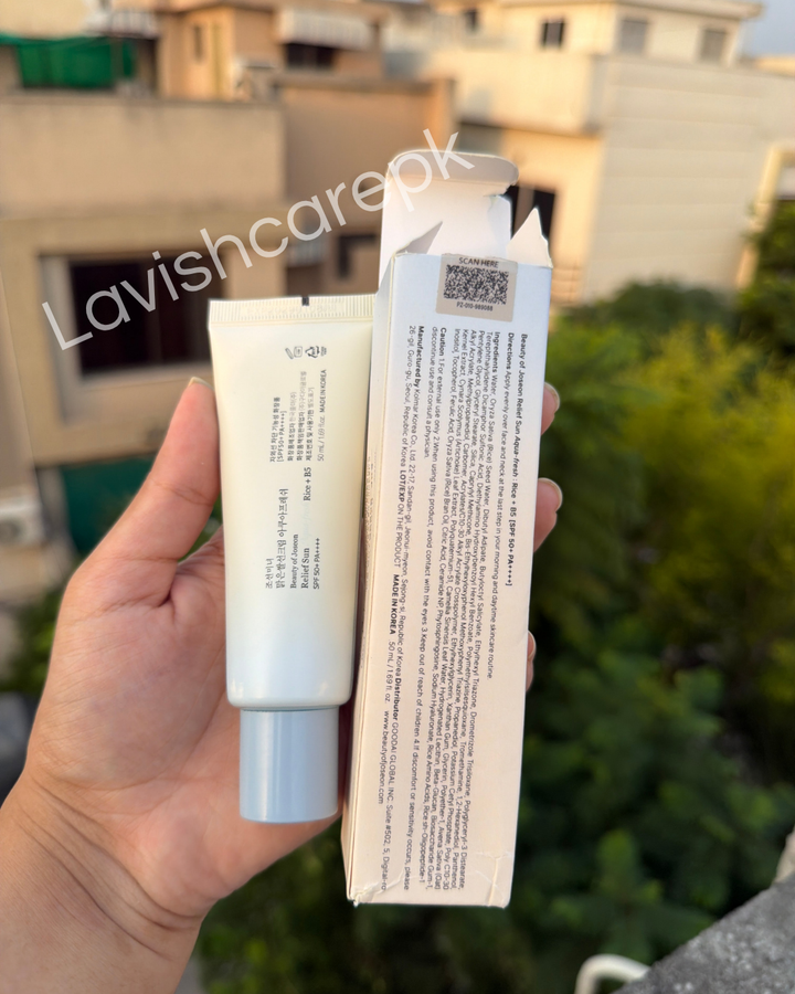 Beauty of Joseon Relief Sun: Aqua Fresh Rice + B5 (SPF 50+ PA++++) – 50ml