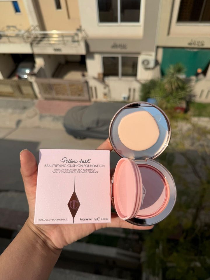 Charlotte tilbury pillow talk beautifying cushion foundation 12 g