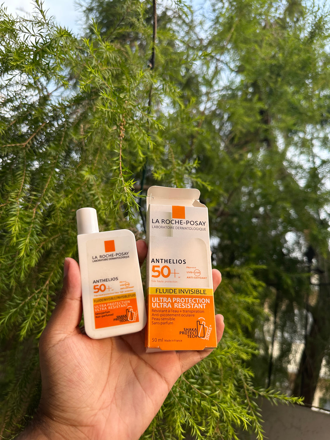 LA ROCHE POSAY ANTHELIOS FLUID INVISIBLE 50+ SPF Sun Screen