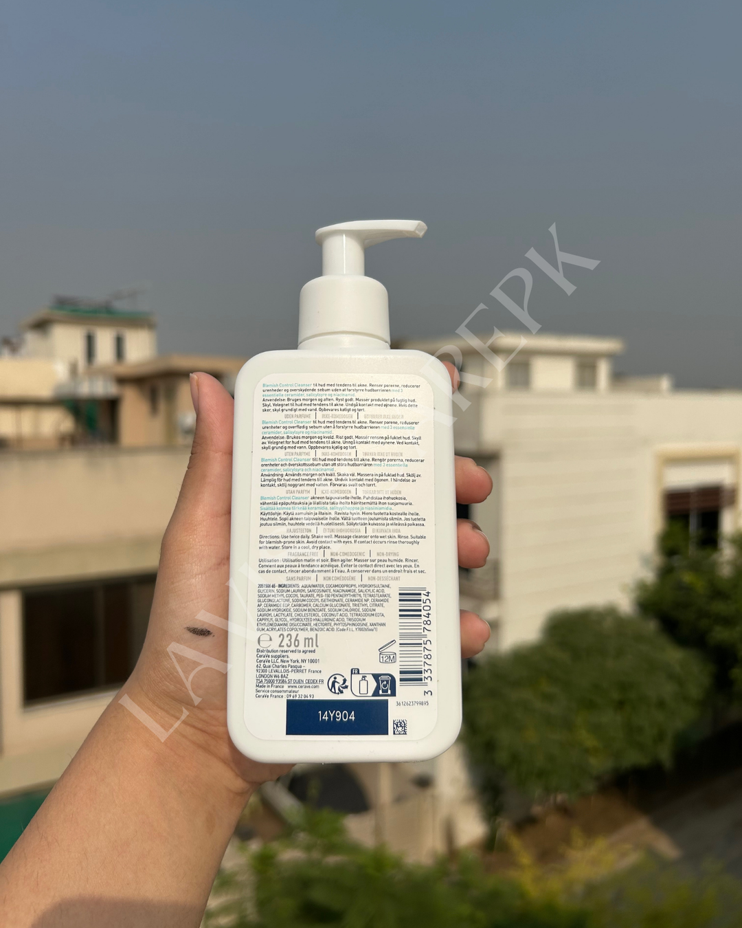 Cera ve Blemish Control Cleanser 236 ml