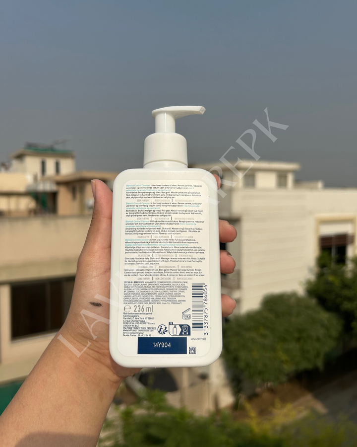 Cera ve Blemish Control Cleanser 236 ml