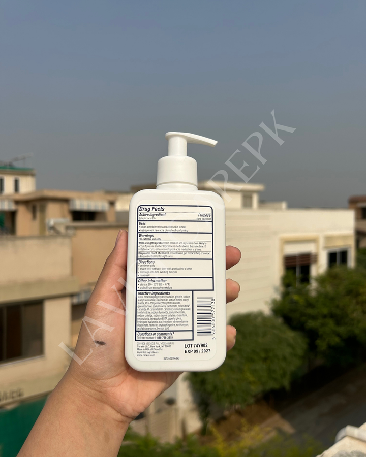 Cera ve Acne Control Cleanser