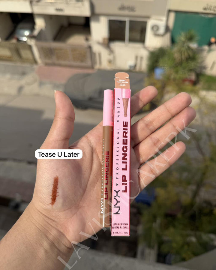 NYX LIP LINGERIE LIP LINER Stains long lasting