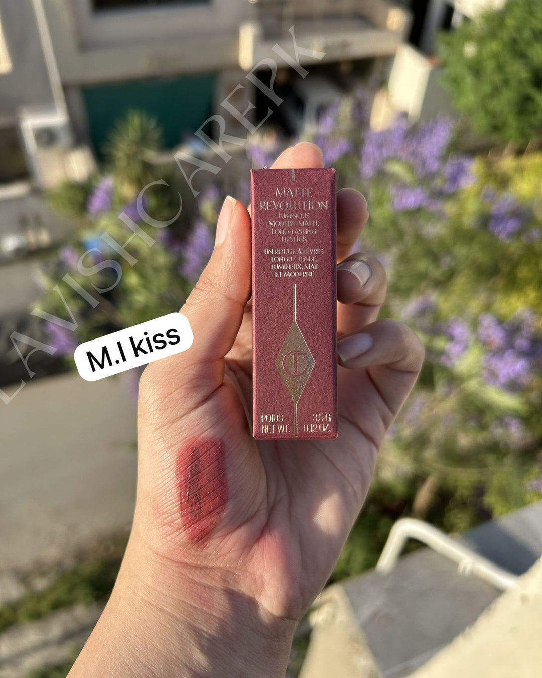 CHARLOTTE TILBURY PILLOW TALK LIPSTICK 3.5 GRAMS BIG SIZE.