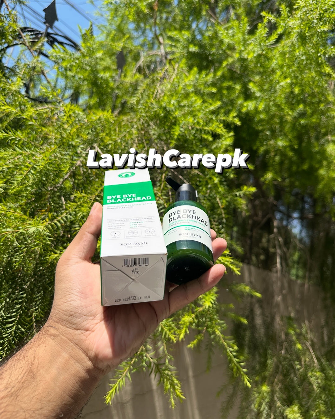 SOME BY MI BYE BYE BLACKHEAD 30 DAYS MIRACLE GREEN TEA TOX BUBBLE CLEANSER