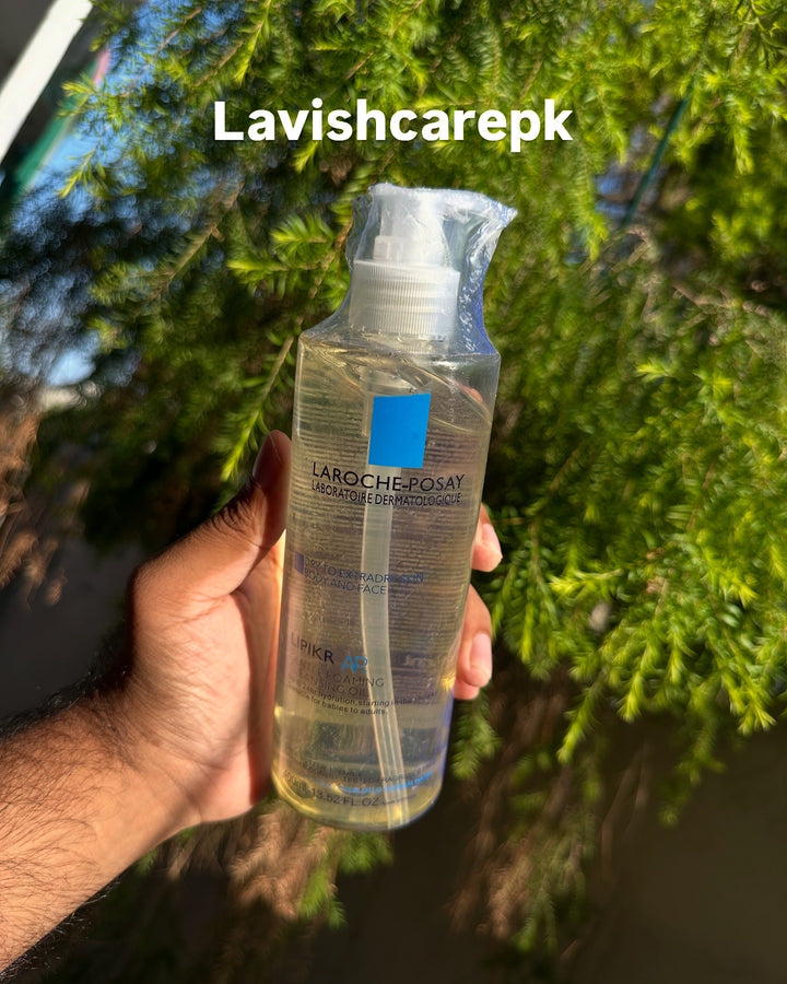LA ROCHE-POSAY LIPIKAR AP+ GENTLE FOAMING CLEANSING OIL 400 ML.