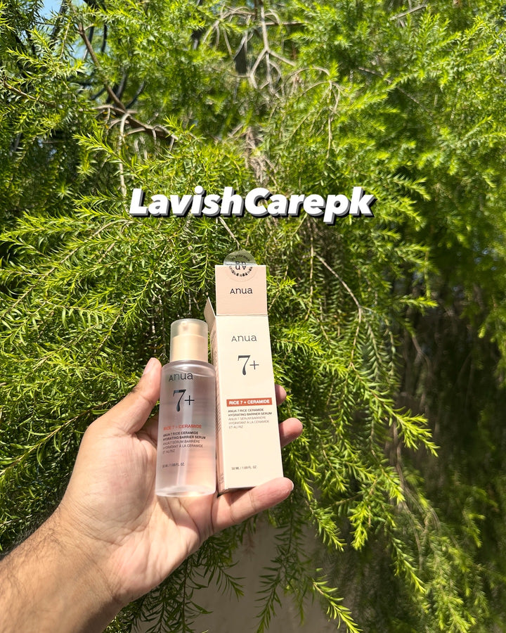 ANUA RICE 7 + CERAMIDE HYDRATING BARRIER SERUM 50 ML.