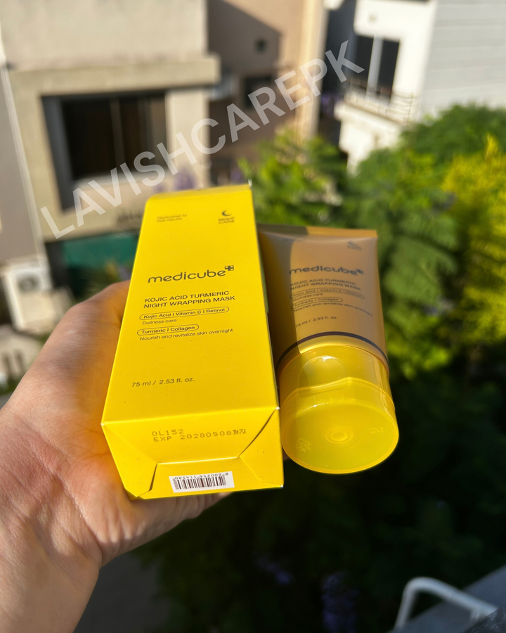 MEDICUBE Kojic Acid Turmeric Night Wrapping Mask (75 ml)