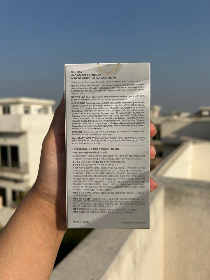 SKIN 1004 CENTELLA TONE BRIGHTENING CAPSULE CREAM 75 ML.