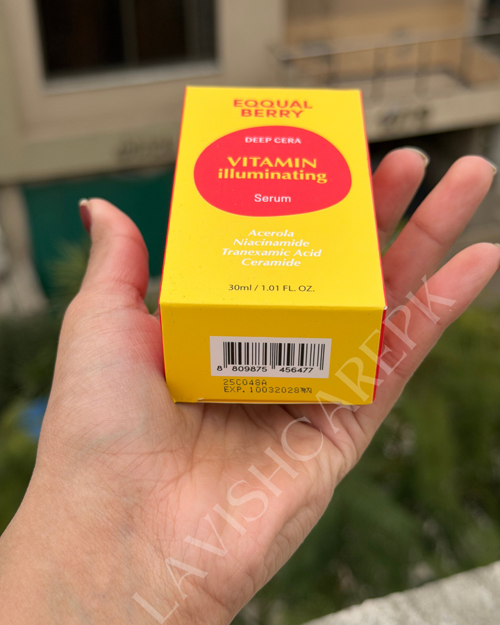 Eqqual berry deep Cera vitamin illuminating serum 30 ml