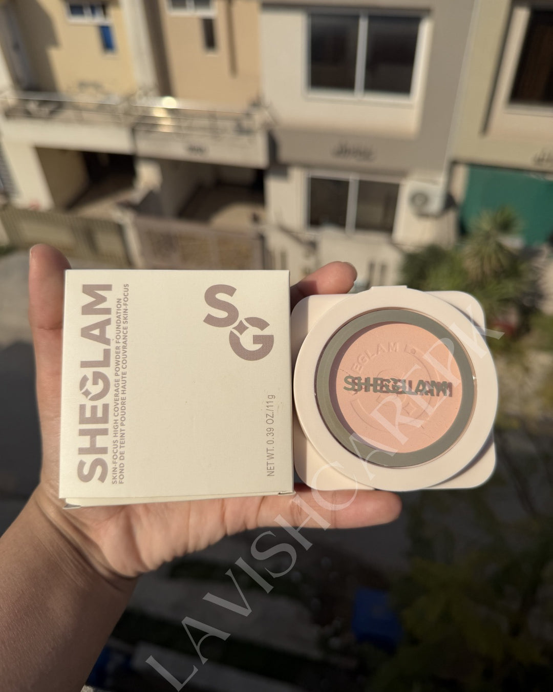 SHEGLAM SKIN FOCUS HIGH COVERAGE POWDER FOUNDATION