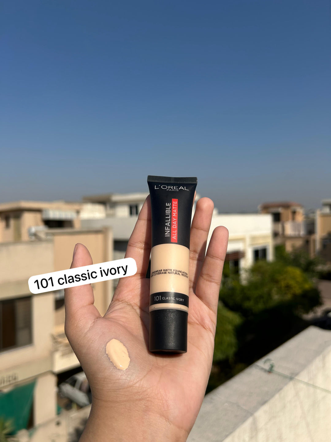 Loreal paris infallible all day matte long wear matte foundation 😍