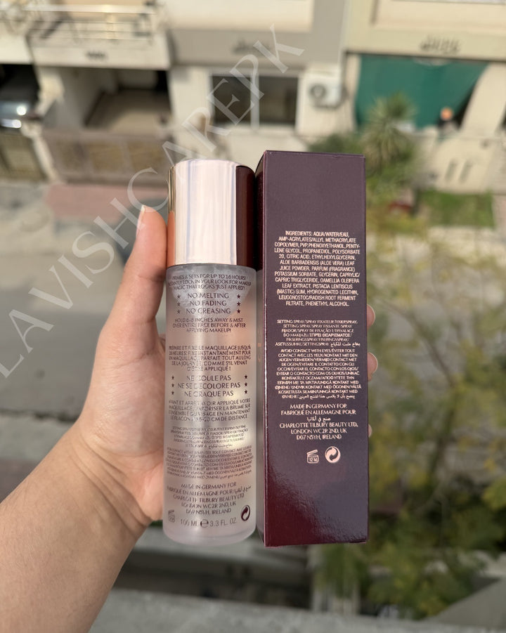Charlotte tilbury air blush flawless setting spray first time in pakistan 😍