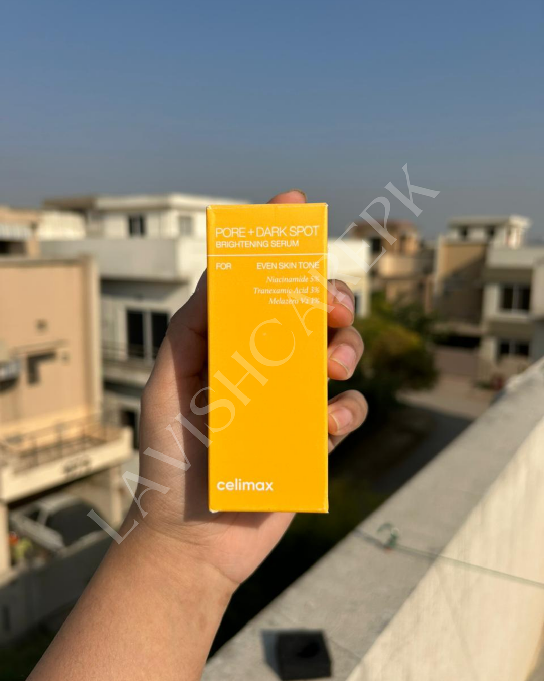 Celimax pore + dark spot brightening serum