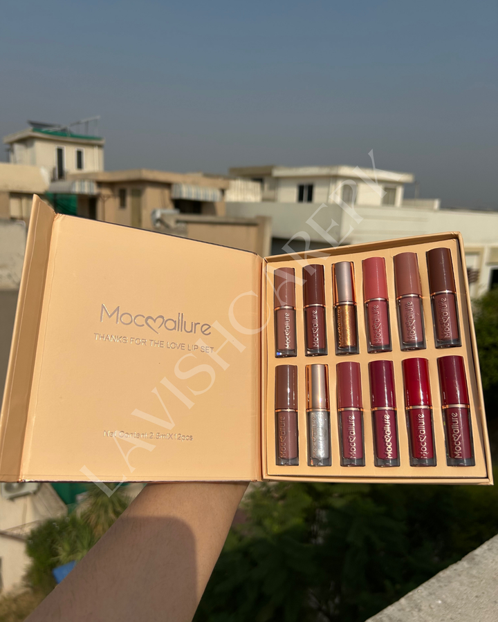 MOCALLURE 12 GLOSES SET😍