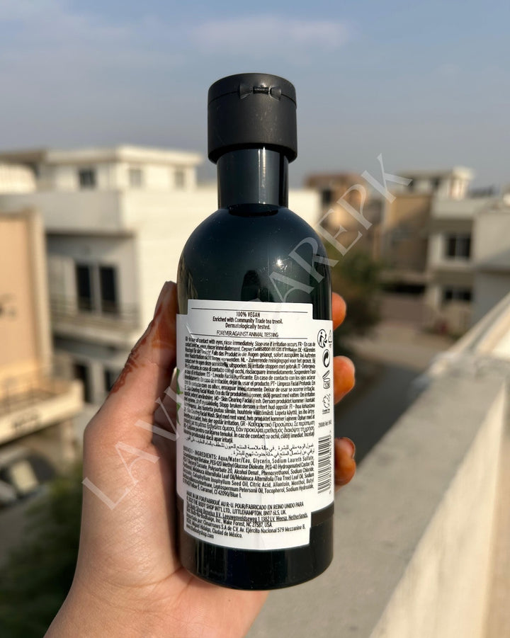 The body shop tea tree skin clearing facial wash 250 ml