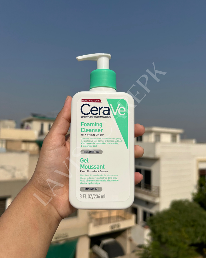 Cera ve Foaming Facial Cleanser 237 ML.