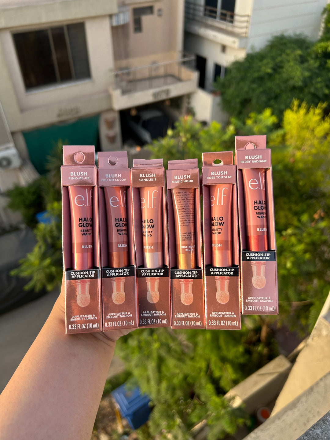 ELF HALO GLOW BEAUTY WAND BLUSH APPLICATOR BUY EACH