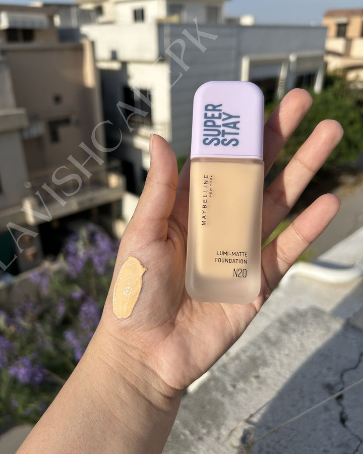 MAYBELLINE SUPERSTAY LUMI-MATTE FOUNDATION 30 ML EACH