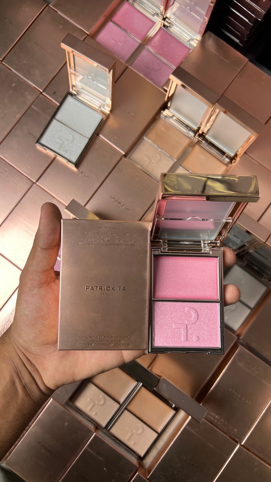 PATRICK TA MAJOR GLOW CREME & POWDER HIGHLIGHTER DUO