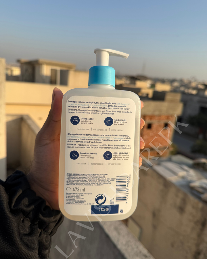 CERAVE SA SMOOTHING CLEANSER 473 ML JUMBO SIZE
