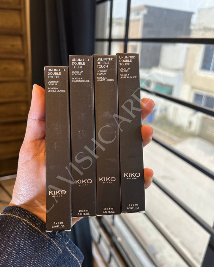Kiko milano ultimate double touch liquid lip colour two faced