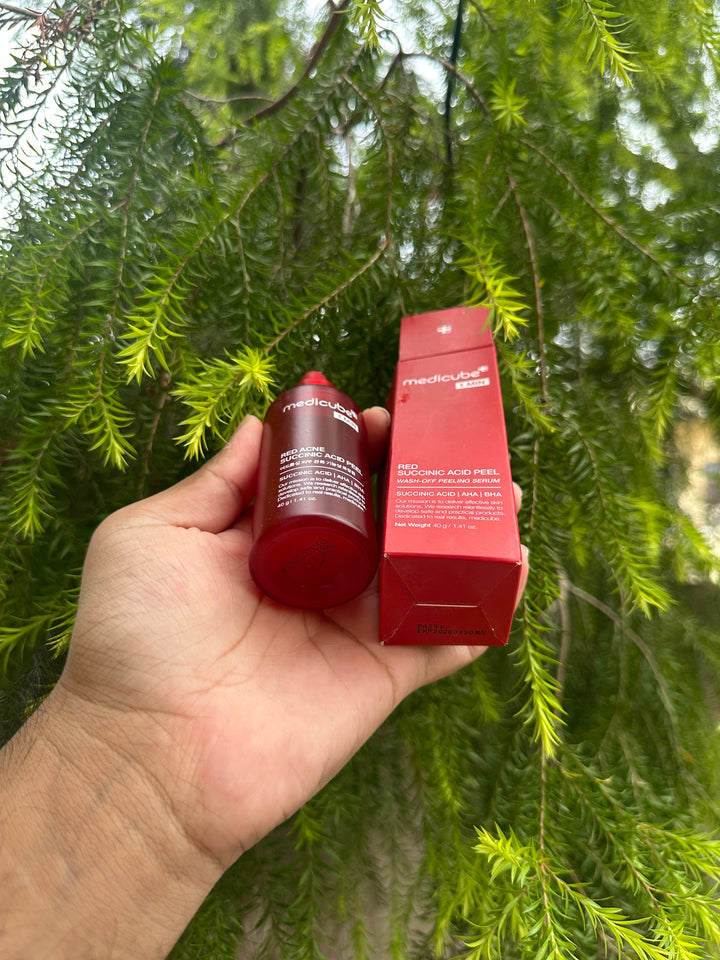 MEDICUBE Red Acne Succinic Acid Peel – Targeted Clarity, Weekly Renewal