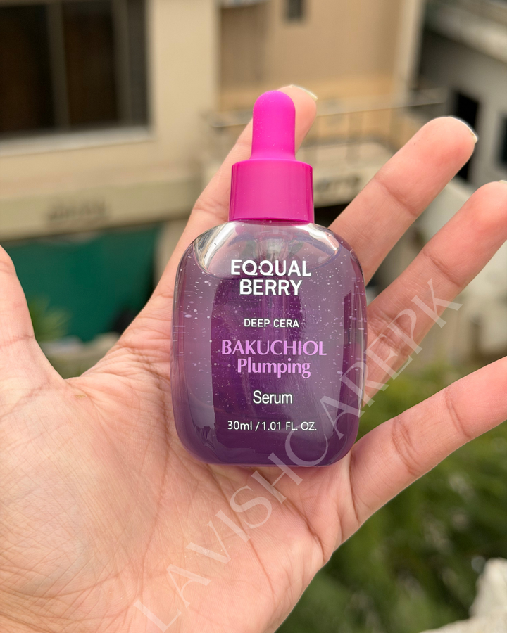 Eqqual berry deep cera bakuchiol plumping serum 30 ml